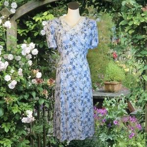 Vintage Floral Cottage Dress